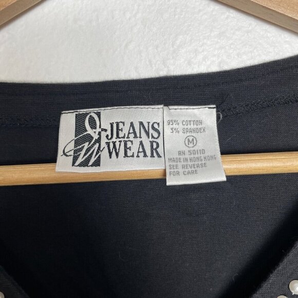 Vintage 80s Glam Rhinestone & Pearl Beaded Bodysuit - Size Medium - Picture 7 of 7